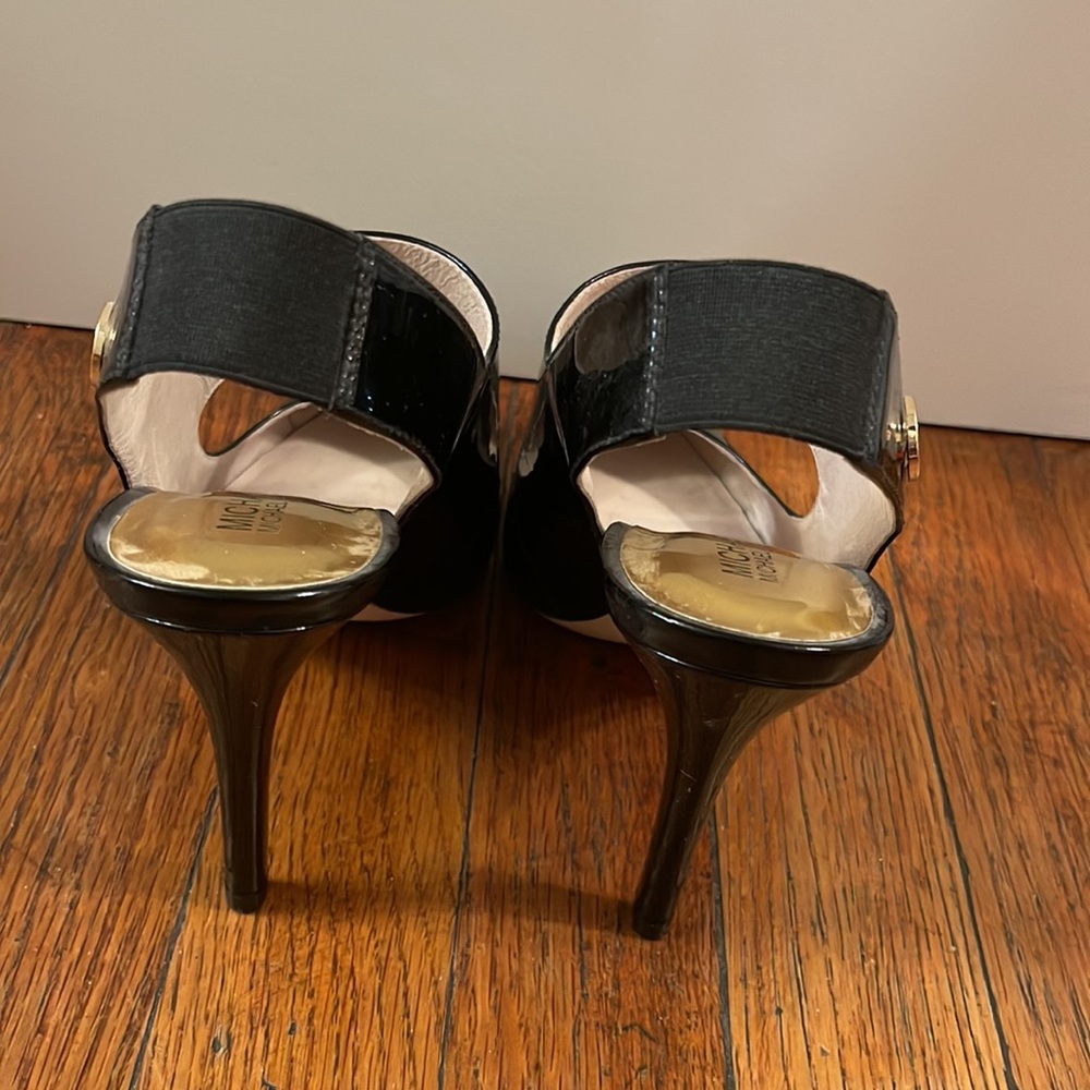 Michael Kors Patent Leather Slingback Heels - Picture 7 of 7